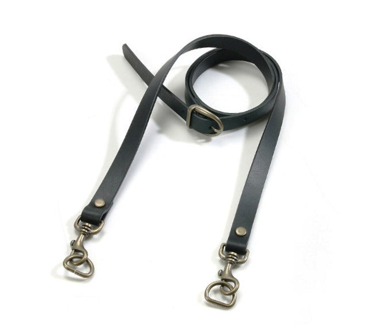 40.5 ~ 44 byhands 100% Genuine Leather Adjustable Crossbody Bag Strap  (40-1009)